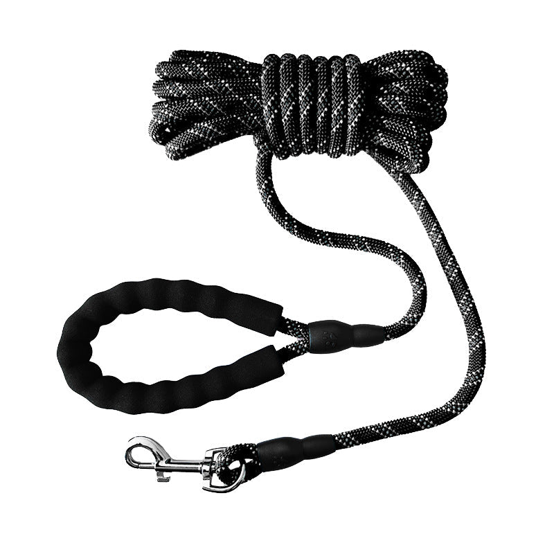 Extended Traction Rope 10m 20m 30m Recall Training Camping Backyard Dog Walking Rope Reflective Tracking Dog Leash