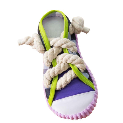 Heirloom Cotton Dental Rope Toy for Dogs Interactive Play