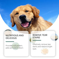 Tear-Stained Eye Care Tablet For Dogs To Gently Clean