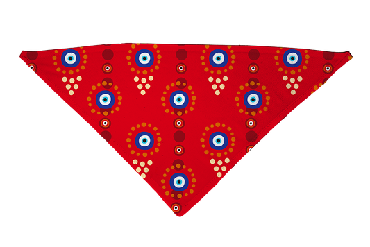 Evil Eye Mal de Ojo Dog Bandana
