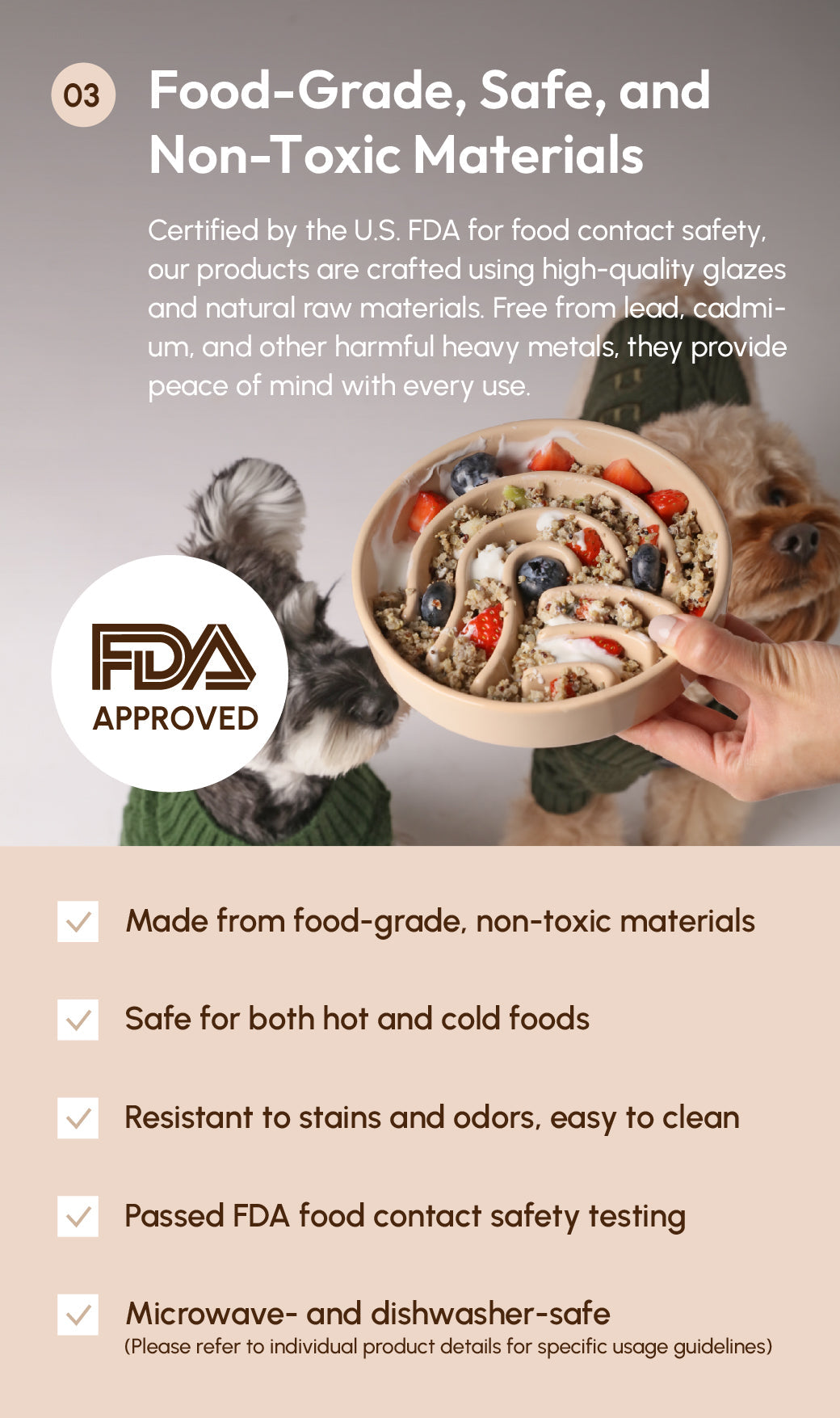Purrfect Kingdom™ - Wave Pet Slow Feeder Bowl Set