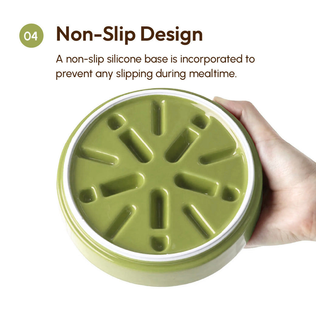 Purrfect Kingdom™ - Adjustable Yellow Pet Feeding Bowl