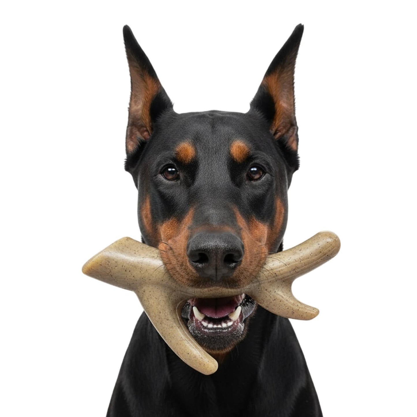 Ever Antler Nylon Chew Bone | Elk Antler Shaped Dog Toy for