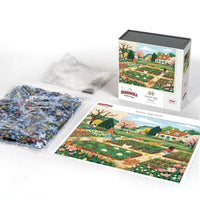 Easter Egg Hunt 500 Piece Jigsaw Puzzle Boardwalk