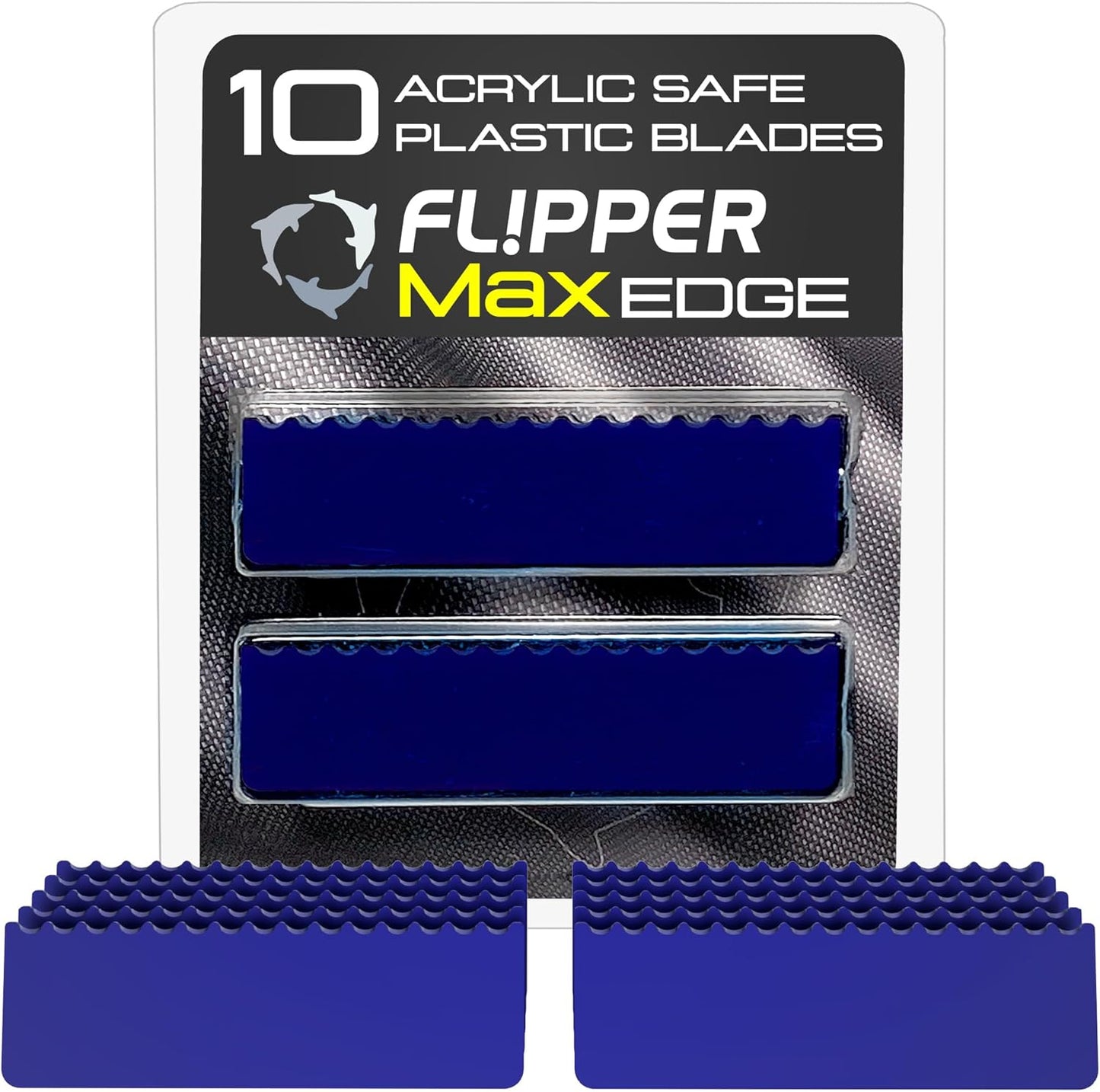 Scraper Blades – Flipper Edge 10-Pack Acrylic Safe Refill