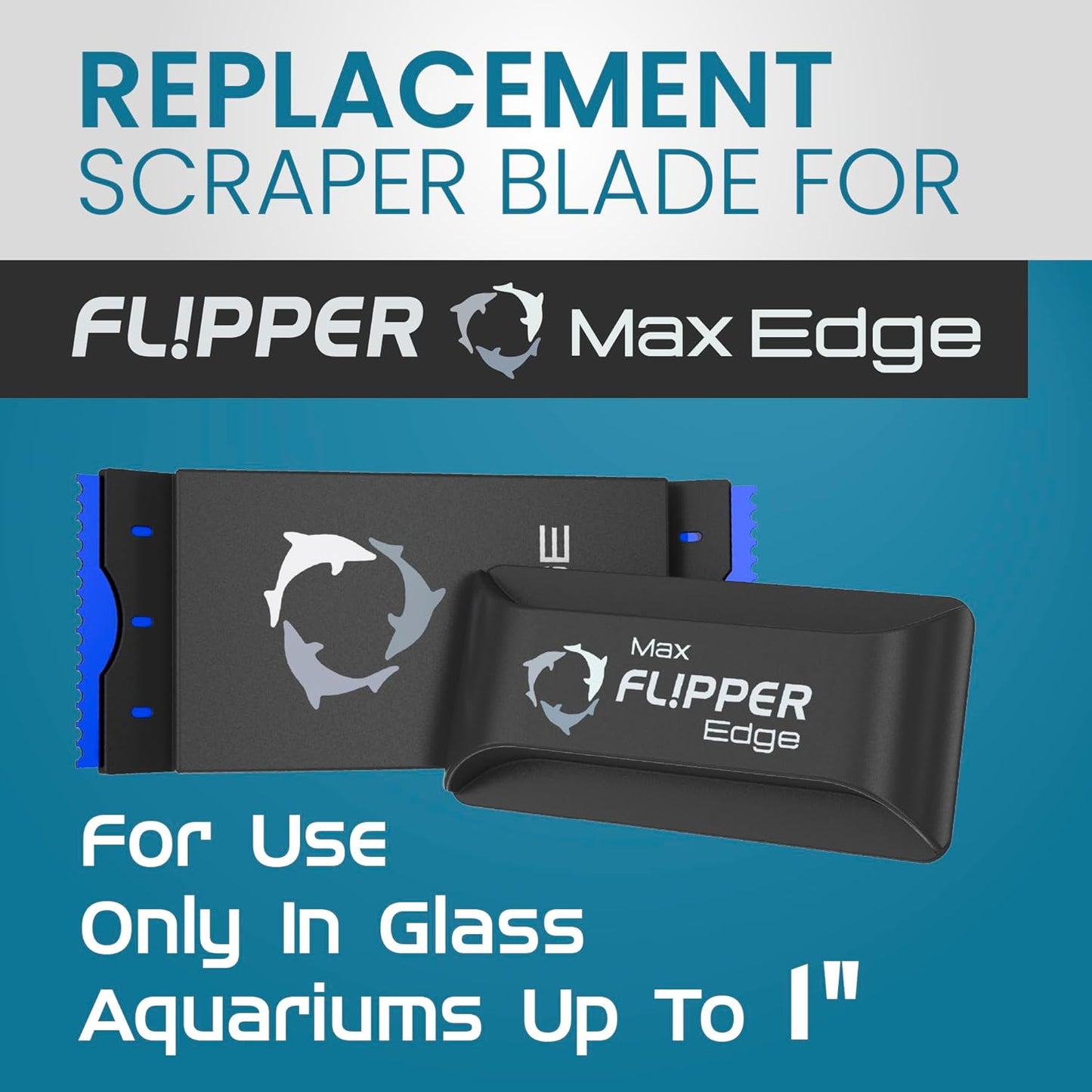 Scraper Blades – Flipper Edge 10-Pack Acrylic Safe Refill
