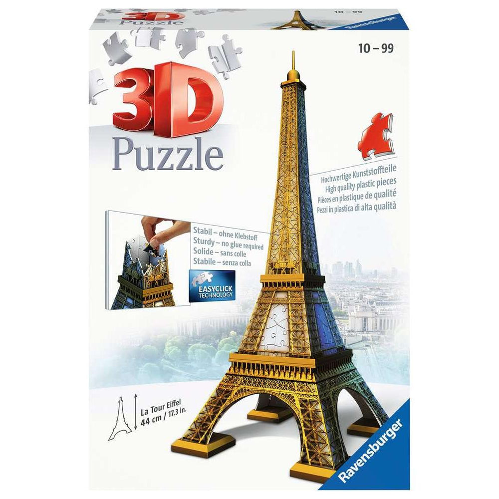Eiffel Tower 224 Piece 3D Jigsaw Puzzle Ravensburger