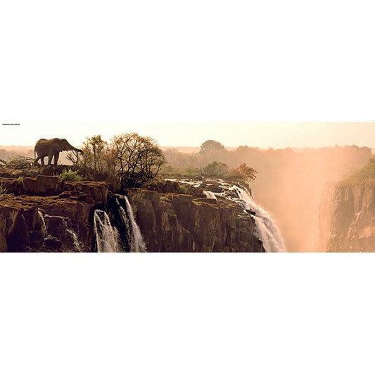Elephant 1000 Piece Panoramic Jigsaw Puzzle Heye