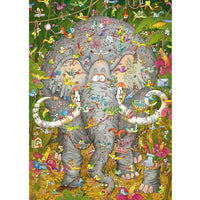 Elephant's Life 1000 Piece Jigsaw Puzzle Heye