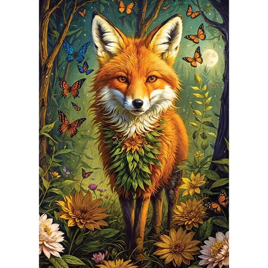 Enchanted Fox 1000 Piece Jigsaw Puzzle Enjoy