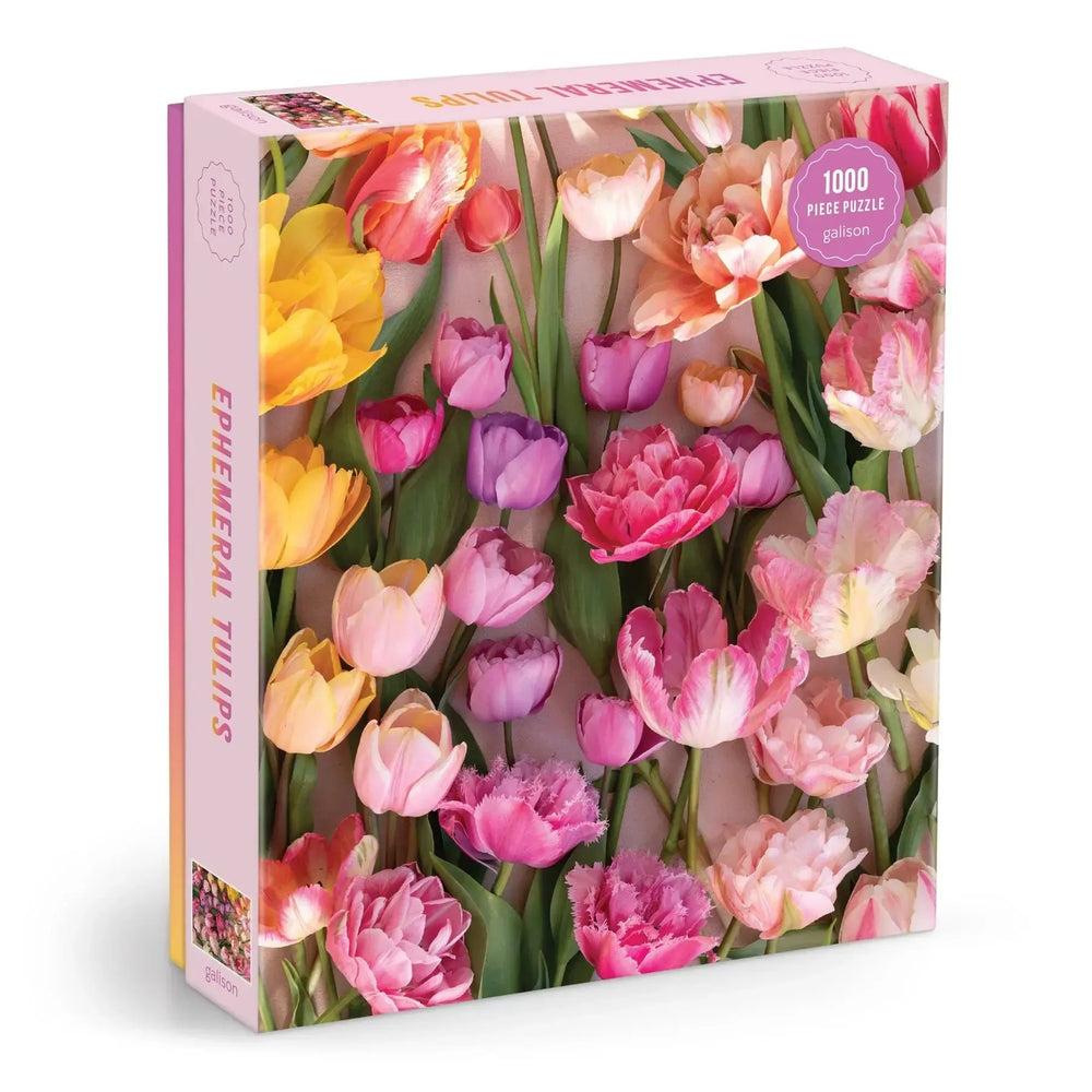 Ephemeral Tulips 1000 Piece Jigsaw Puzzle Galison