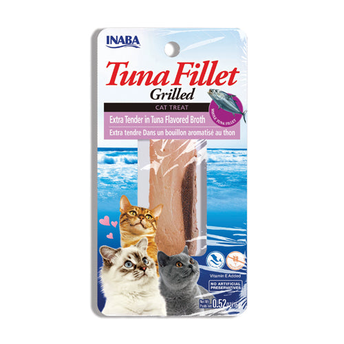 Inaba Cat Grilled Filled Extra Tender in Tuna Flavored Broth (0.5oz)