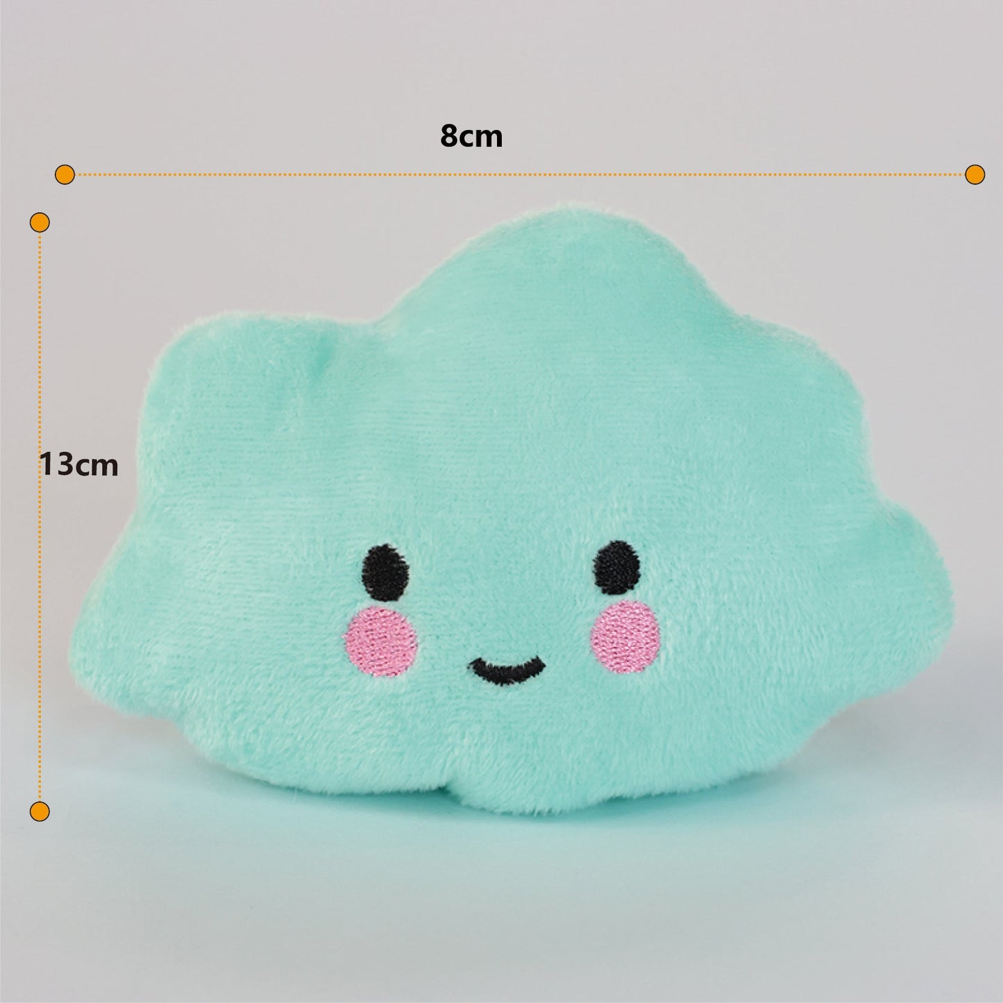 Plush Squeaky Self-Entertainment Toy for Small and Medium Dogs, Border Collies, Durable Chewing Toy for Cats and Dogs