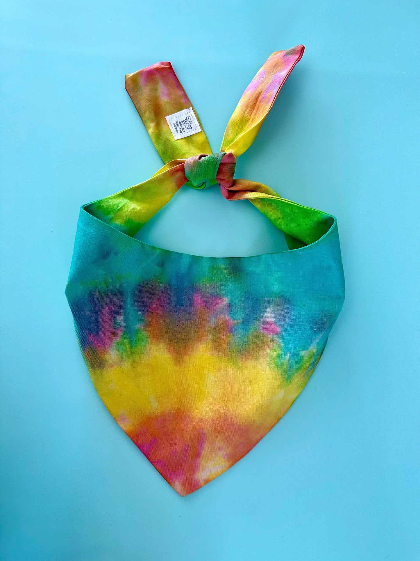 Custom Tie Dye Dog Bandana - Purrfect Pet Kingdom
