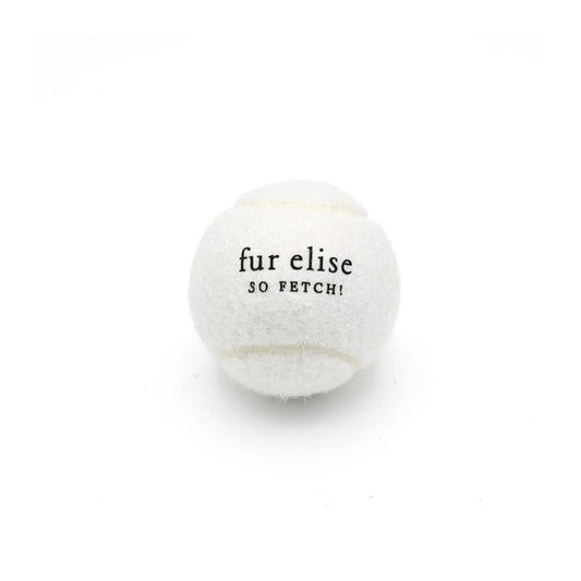 So Fetch! Tennis Ball - Ivory - Tennis Ball - Elise Galleria