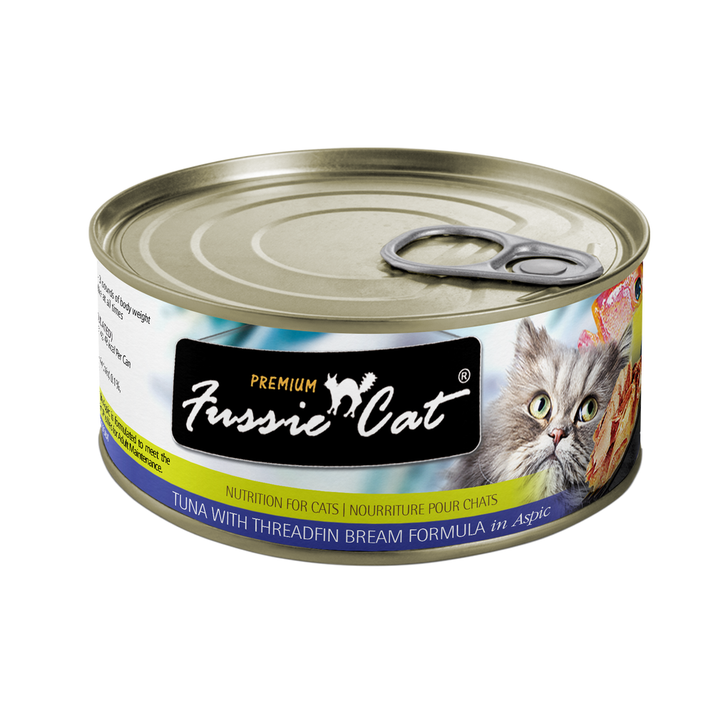 Fussie Cat Premium- Tuna With Threadfin Bream Formula In Aspic (2.8oz)