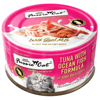 Fussie Cat Tuna with Oceanfish Formula in Goat Milk Gravy (2.47oz)