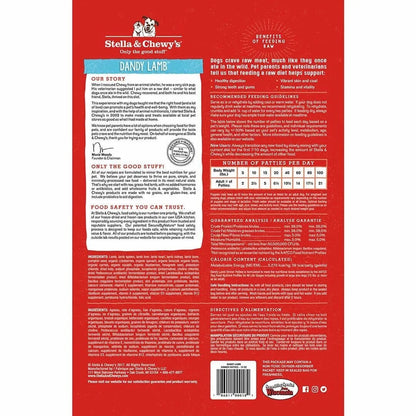 Grass-Fed Lamb Freeze-Dried Raw Dog Food Patties 5.5oz Bag