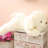 Cute Fragrant Puff Dog Plush Toy with Smiling Face Little