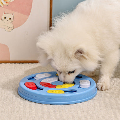 Interactive Heirloom Slow Feeder Puzzle for Dogs and Cats