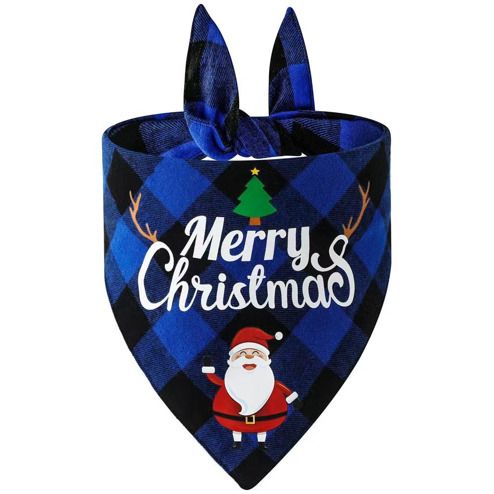 Christmas Day Border Protection Pet Small, Medium, and Large Dogs, Dogs, Cats, Teddy Triangular Towels, Water Jars - Purrfect Pet Kingdom