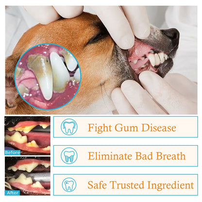 Premium Pet Finger Toothbrush Set for Oral Tartar Removal