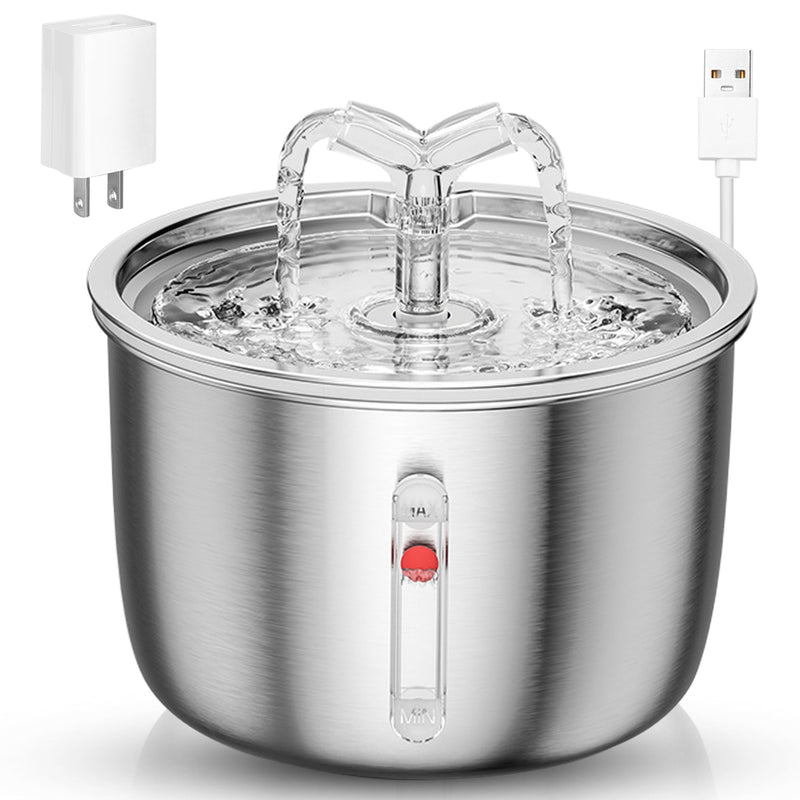 4 Pack Filter Set for GPCT4415 Pet Water Fountain Double Sponge Activated Carbon Ion Resin 8D Filter Cotton