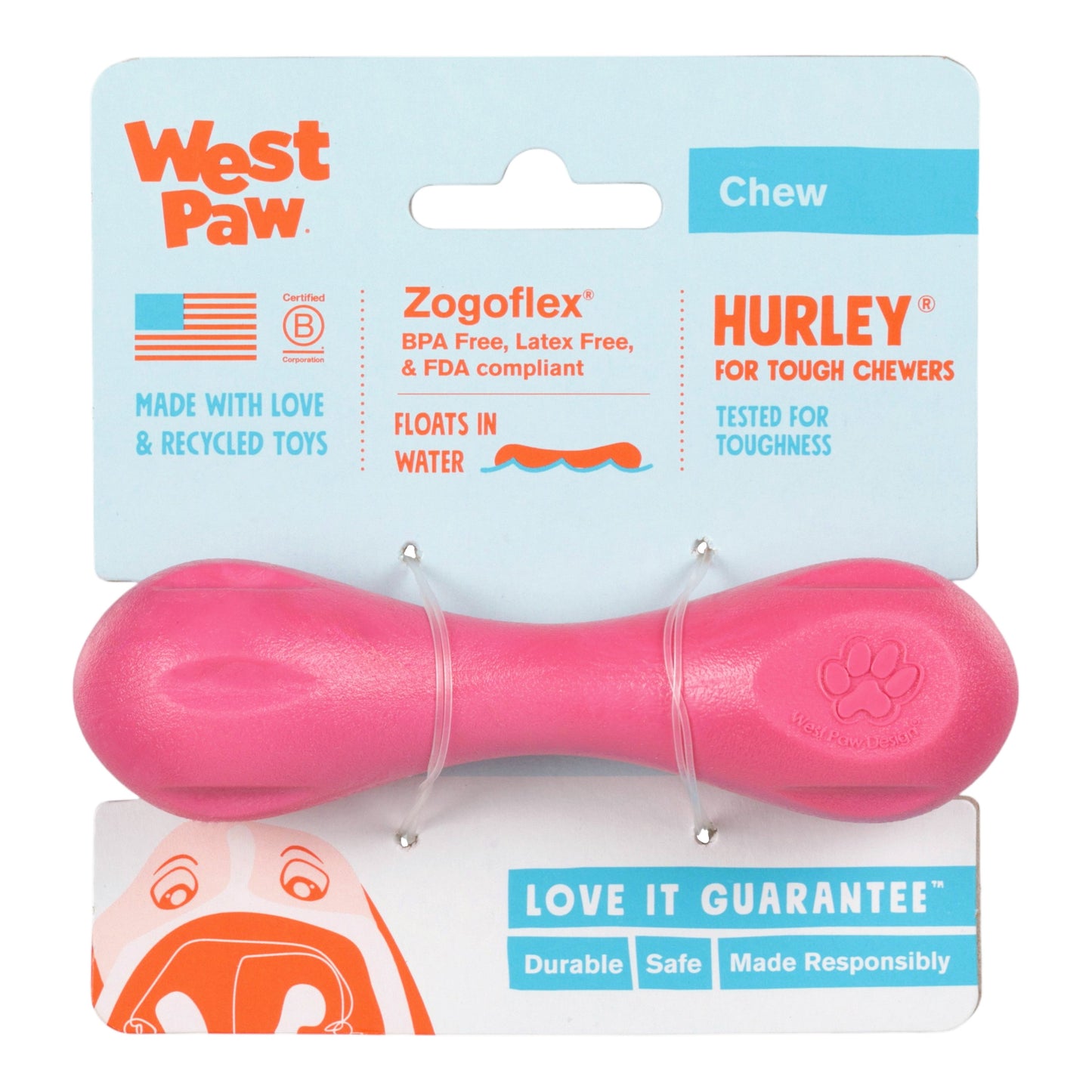 Hurley Geranium toy | Purrfect Pet Kingdom