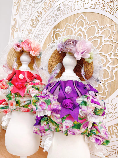 High quality handmade dog dresses Queen Victoria