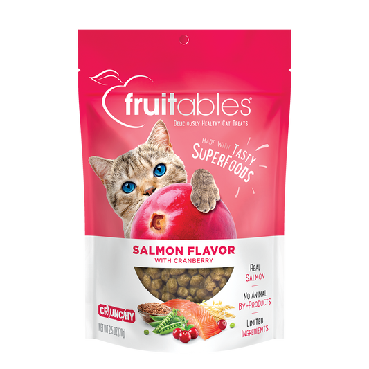 Cat Treats Salmon Cranberry Flavor 2.5 Oz 🐟