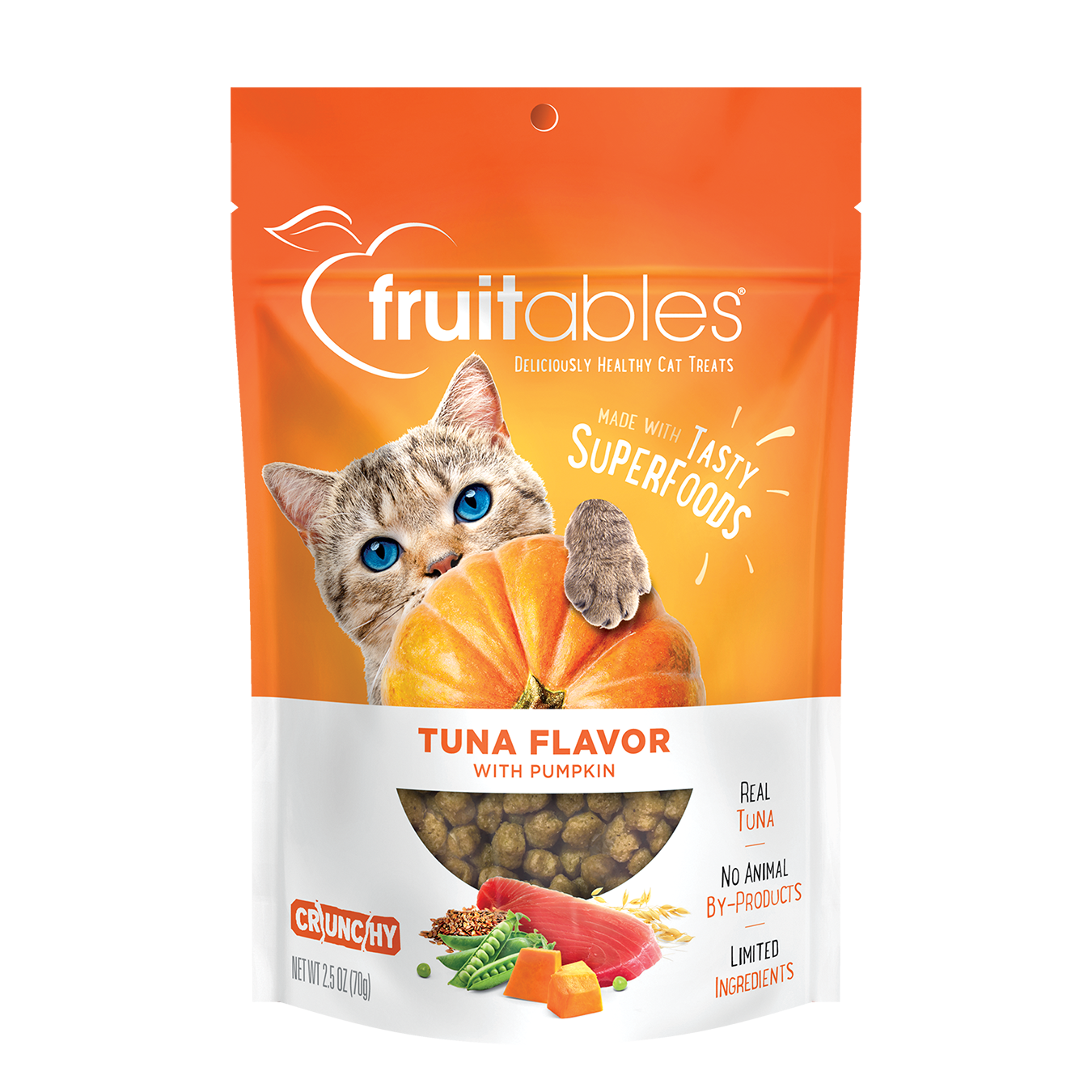 Cat Treats Tuna Pumpkin Flavor 2.5 Oz 🐟