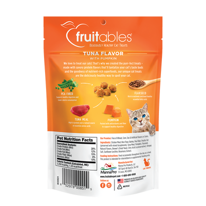 Cat Treats Tuna Pumpkin Flavor 2.5 Oz 🐟