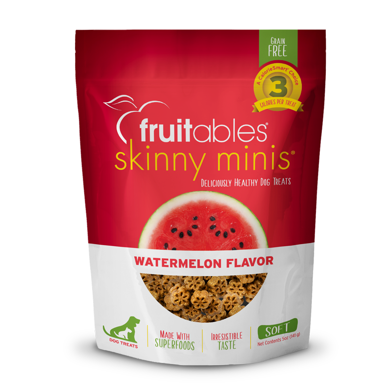 Fruitables Skinny Minis Watermelon Dog Treats 5oz 🍉
