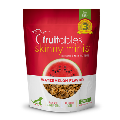 Fruitables Skinny Minis Watermelon Dog Treats 5oz 🍉