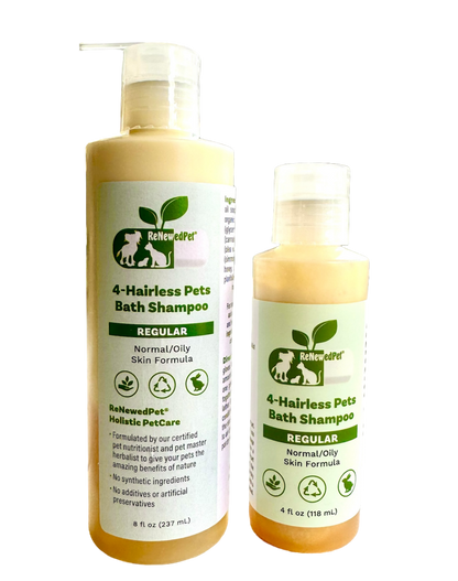 4-Hairless Pets Pets Regular Shampoo & Conditioner