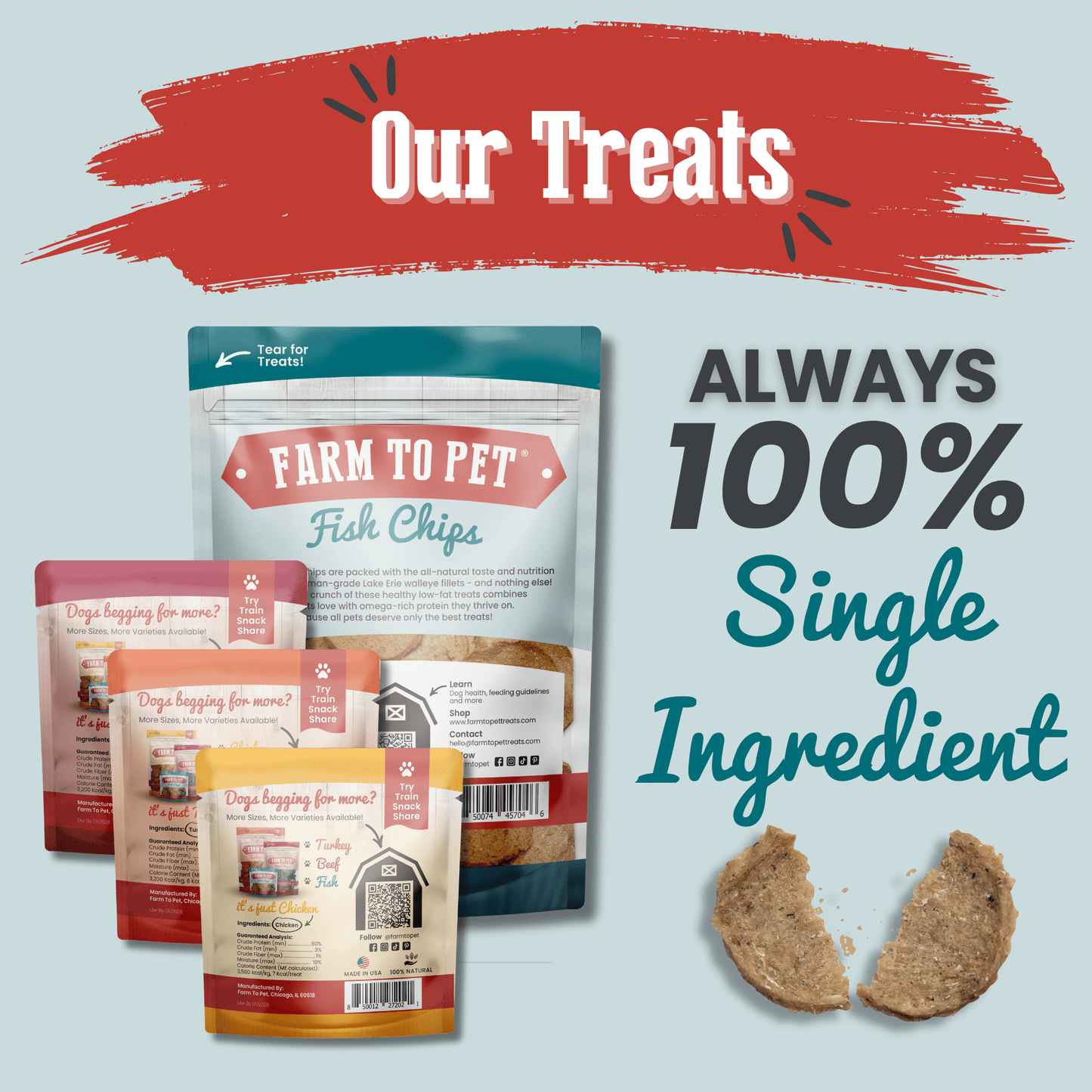 Dog Treats Puppy Starter Pack 5.7 Oz Training 🐶