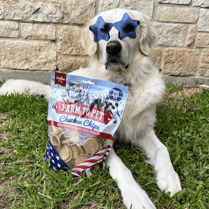 Dog Treats Americana Chicken Chips 4.2 Oz 🇺🇸