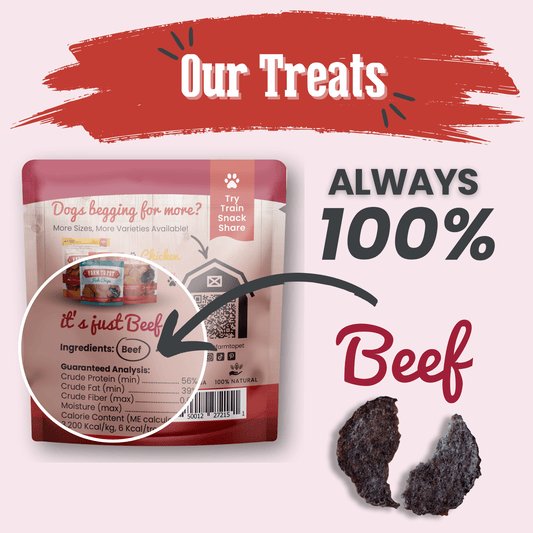 Beef Chips Snack Pack Bundles | Dog Treats for Training &