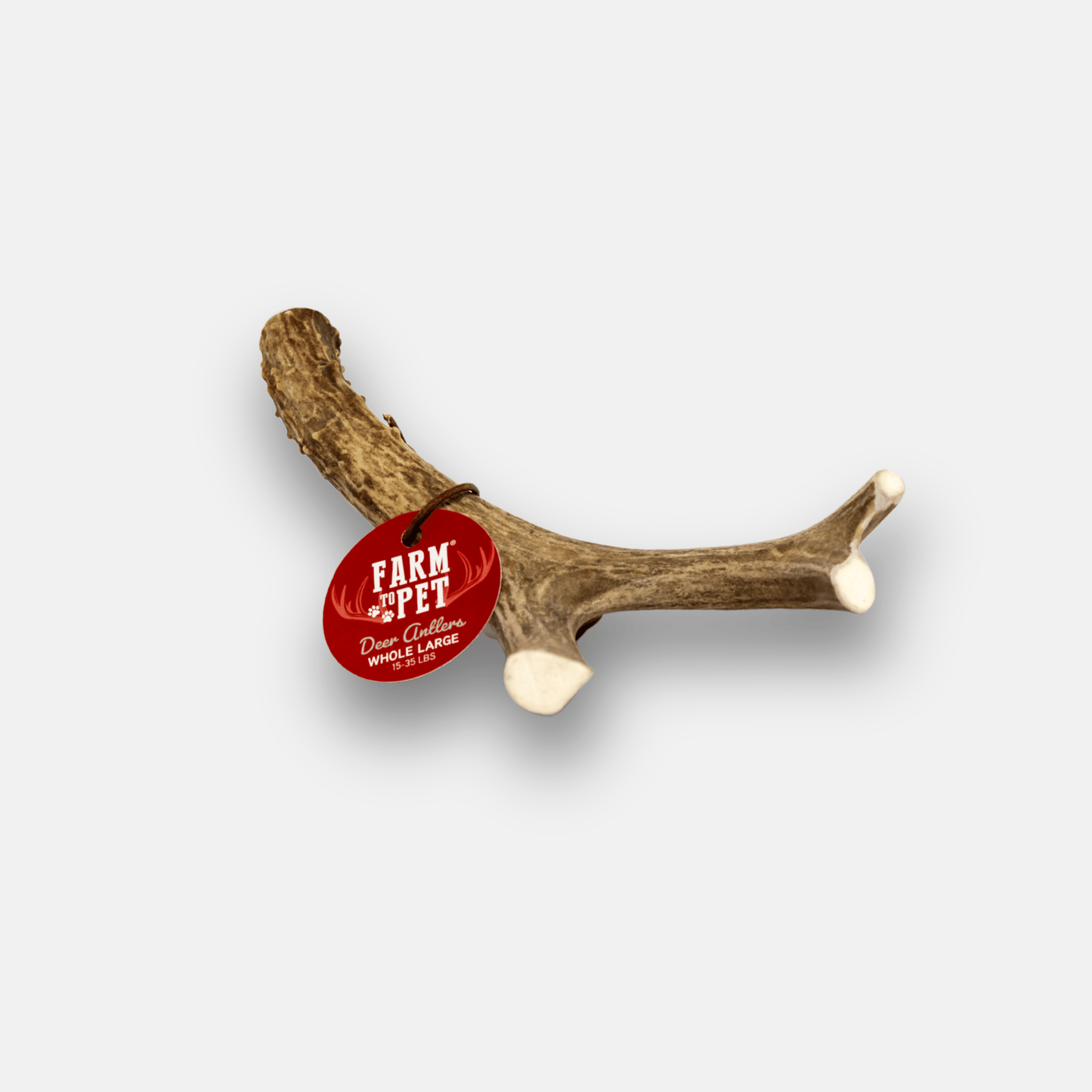 Deer Antler Dog Chews Large Whole 6 Oz 🦌