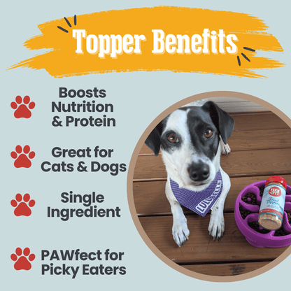 Fish Food Topper - Low-Fat Meal Enhancement 🐟