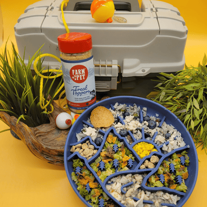 Fish Food Topper - Low-Fat Meal Enhancement 🐟