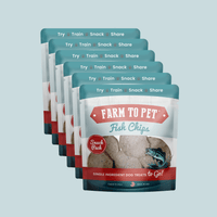 Fish Chips Snack Pack Bundles | Dog Treats for Training &