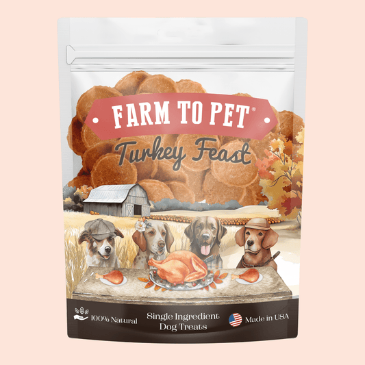 Dog Treats Turkey Feast Chips 3-Pack 12oz 🦃