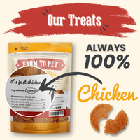 Chicken Chips for Dogs | All-Natural Single-Ingredient Dog