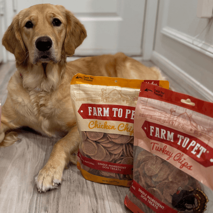Dog Treats Turkey Chicken Chip Duo 8.4 Oz 🦃