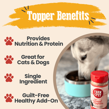 Dog Food Topper Bundle Chicken Turkey 2-Pack 8oz 🐔