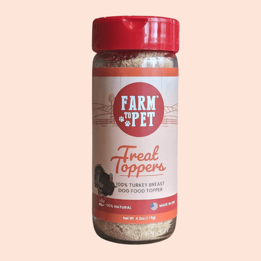 Dog Food Topper Turkey Meal Supplement Powder 4oz 🦃