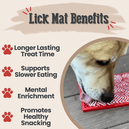 Lick Mats For Cats Small Dogs Slow Feeder 👅