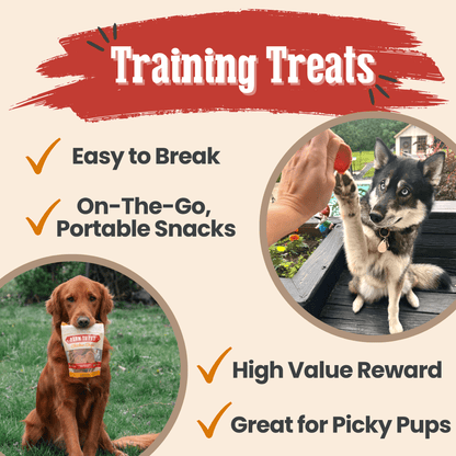 Dog Treats Turkey Chicken Chip Duo 8.4 Oz 🦃