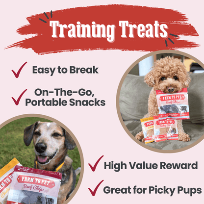 Dog Treats Puppy Starter Pack 5.7 Oz Training 🐶